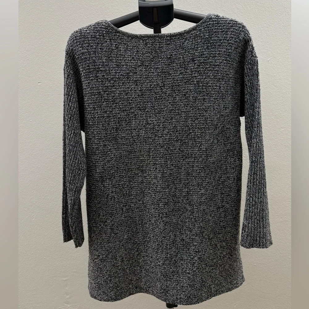 Jones New York Signature Marled Knit Tunic Sweater
